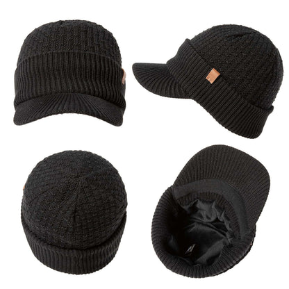 Image Showing TOP-EX Merino Wool Waterproof All Weather Brim Beanie - Product Type Beanie - Buy Now $48.71 - Adventure Gear from Global Trekker