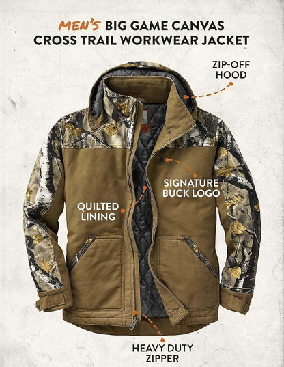 Image Showing Legendary Whitetails Canvas Cross Trail Jacket, Winter Work Coat - Product Type Jacket - Buy Now $159.49 - Adventure Gear from Global Trekker