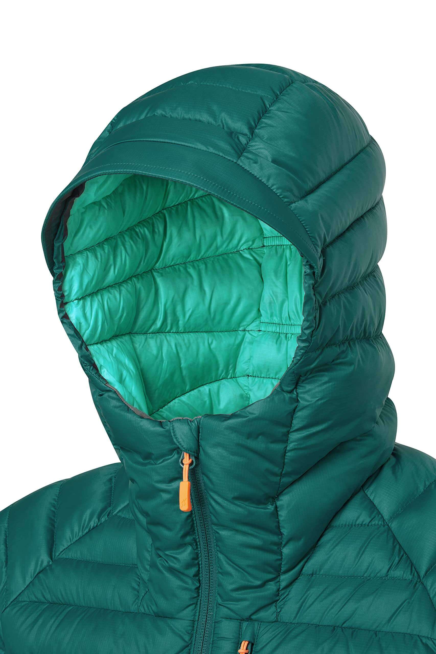 Image Showing Rab Women's Microlight Alpine 700-Fill Down Hooded Puffer Jacket for Hiking & Skiing - Product Type Puffer Jacket - Buy Now $427.75 - Adventure Gear from Global Trekker