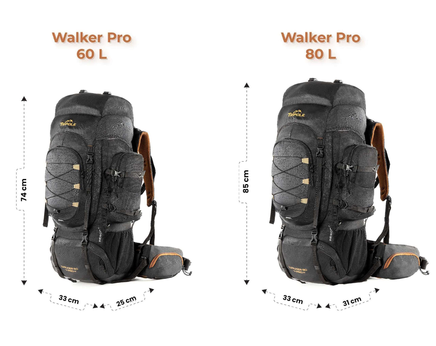 Image Showing Tripole Walker Pro Rucksack for Trekking and Hiking - Product Type backpack - Buy Now $94.25 - Adventure Gear from Global Trekker