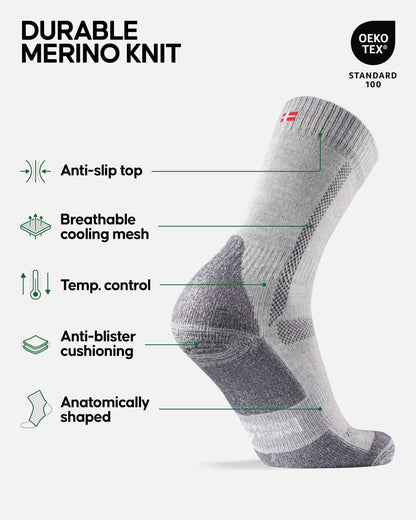 Image Showing DANISH ENDURANCE Hiking Socks, Winter Socks, Merino Wool Socks - Product Type Socks - Buy Now $50.68 - Adventure Gear from Global Trekker