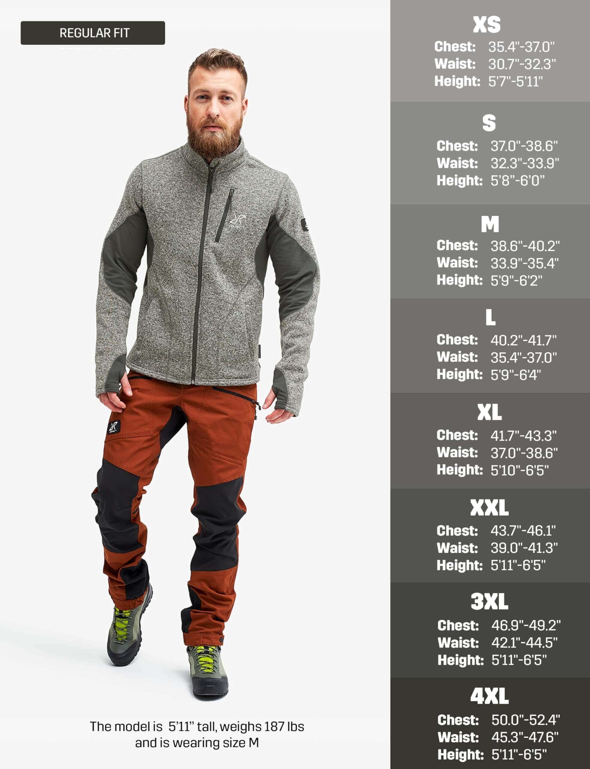 Image Showing RevolutionRace Men's Fusion Fleece, Fleece Jacket Perfect for Hiking - Product Type Jacket - Buy Now $114.55 - Adventure Gear from Global Trekker