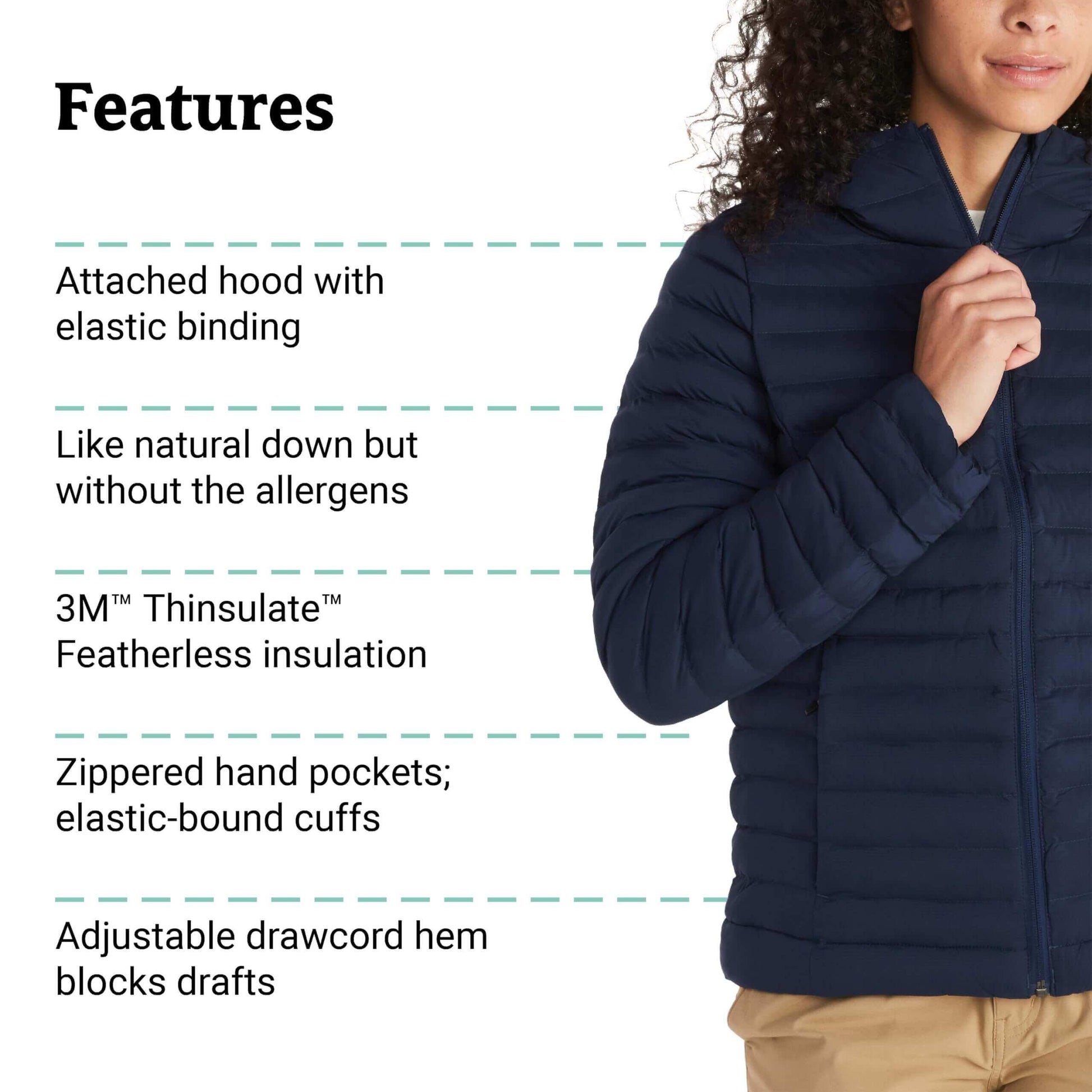 Image Showing MARMOT Women's Echo Featherless Hoody - Product Type Jacket - Buy Now $290.00 - Adventure Gear from Global Trekker