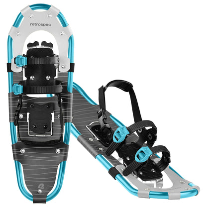 Image Showing Retrospec Drifter 21/25/30 Inch Snowshoes & Trekking Poles Bundle - Product Type Snowshoes - Buy Now $130.49 - Adventure Gear from Global Trekker