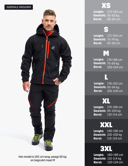 Image Showing RevolutionRace Men’s Hiball Jacket, Ventilated and Water Repellent Jacket for All Outdoor Activities - Product Type Jacket - Buy Now $230.55 - Adventure Gear from Global Trekker