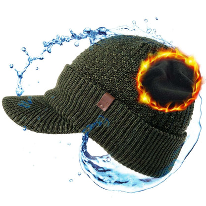 Image Showing TOP-EX Merino Wool Waterproof All Weather Brim Beanie - Product Type Beanie - Buy Now $34.79 - Adventure Gear from Global Trekker