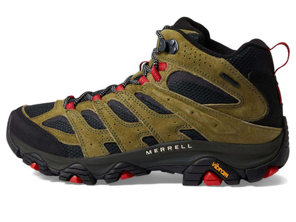 Image Showing Merrell Men's Moab 3 Mid Waterproof Hiking Boot - Product Type Footwear - Buy Now $192.66 - Adventure Gear from Global Trekker