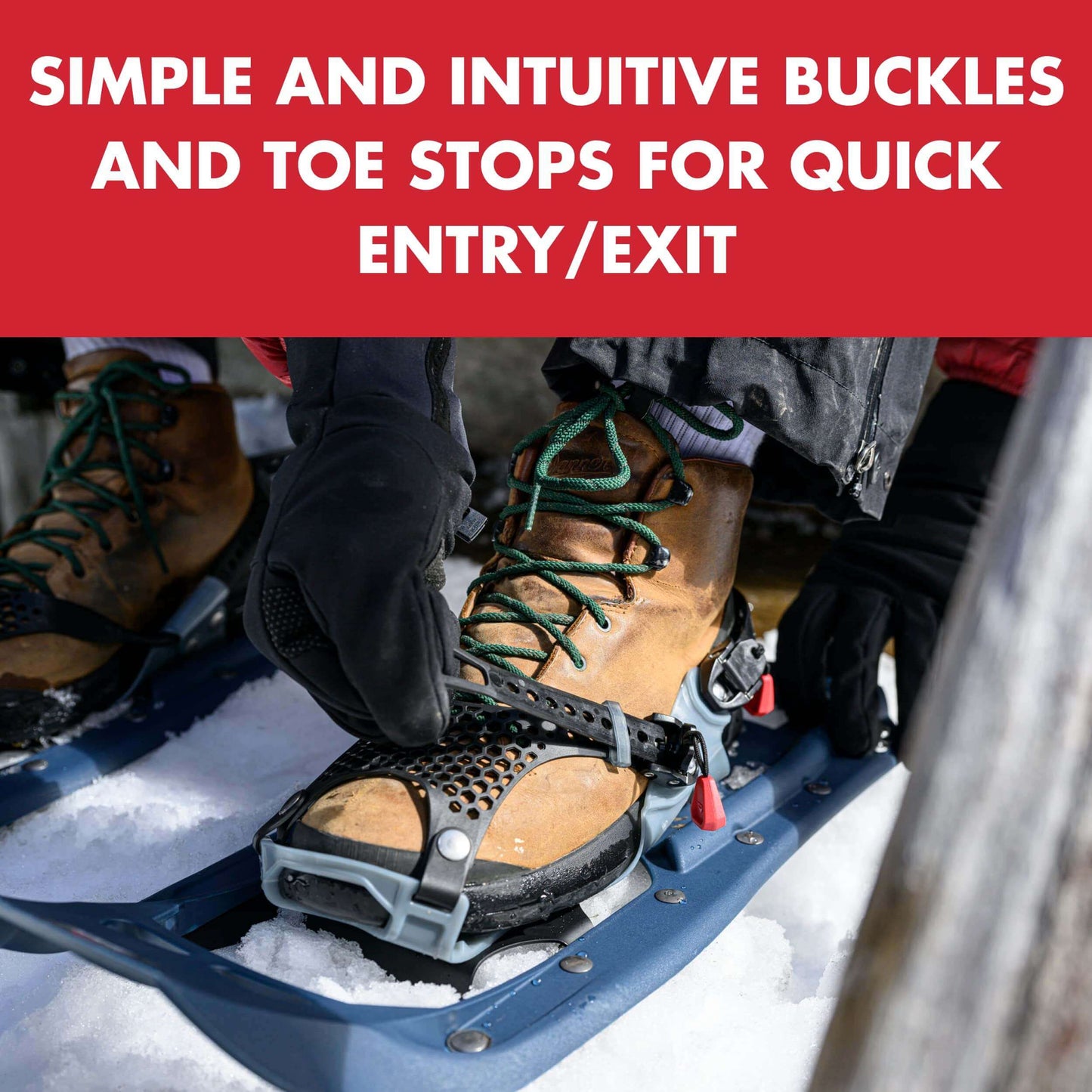 Image Showing MSR Evo Trail Backcountry and Trekking Snowshoes - Product Type Snowshoes - Buy Now $246.43 - Adventure Gear from Global Trekker