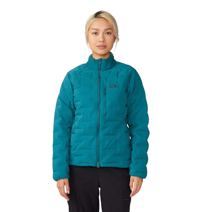 Image Showing Mountain Hardwear Women's StretchDown Jacket - Product Type Jacket - Buy Now $275.52 - Adventure Gear from Global Trekker