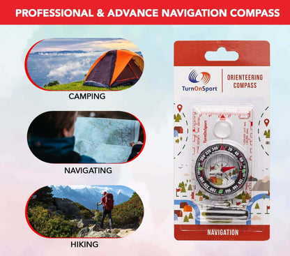 Image Showing Orienteering Compass Hiking Backpacking Compass - Product Type Magnetic Navigational Compasses - Buy Now $14.47 - Adventure Gear from Global Trekker