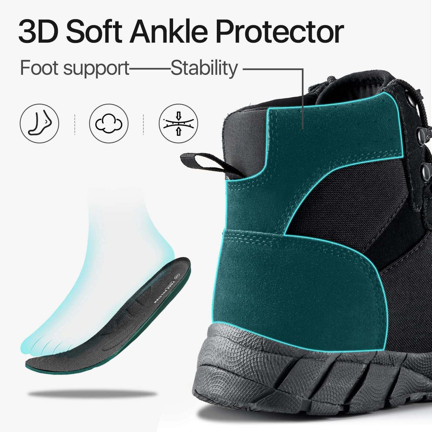 Image Showing FREE SOLDIER Women's Tactical Boots 6 Inches Lightweight Waterproof - Product Type Footwear - Buy Now $127.88 - Adventure Gear from Global Trekker