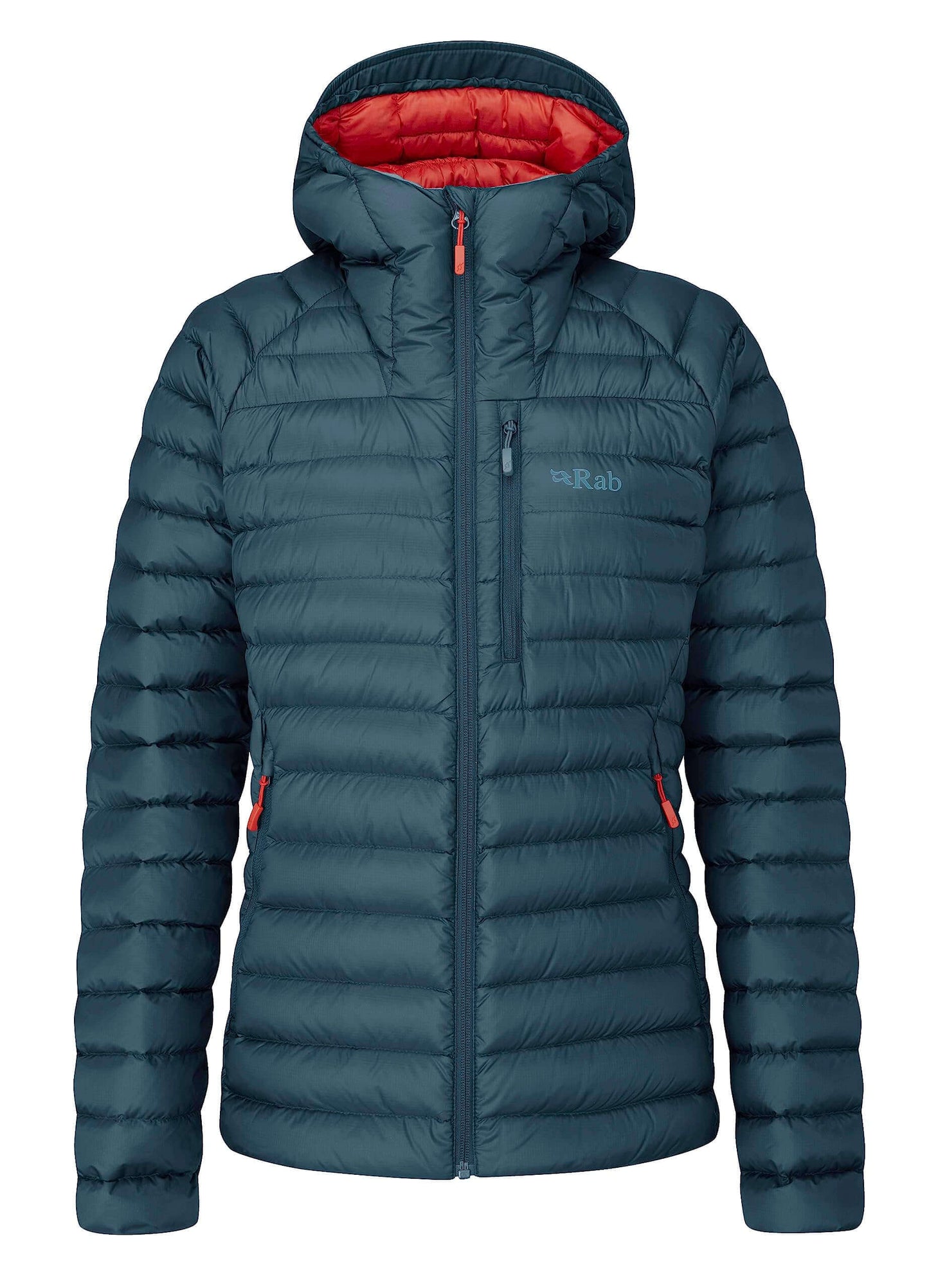 Image Showing Rab Women's Microlight Alpine 700-Fill Down Hooded Puffer Jacket for Hiking & Skiing - Product Type Puffer Jacket - Buy Now $427.75 - Adventure Gear from Global Trekker