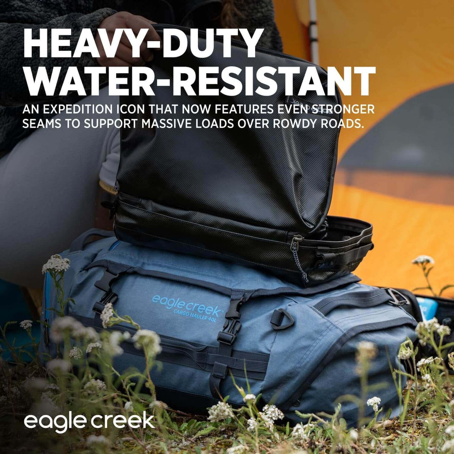 Image Showing Eagle Creek Cargo Hauler Folding Duffle Bag for Travel - Product Type Duffel Bag - Buy Now $215.98 - Adventure Gear from Global Trekker