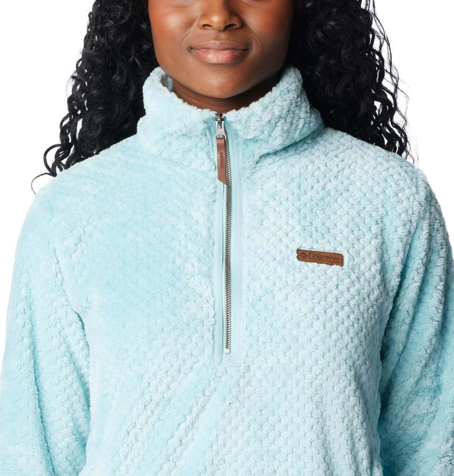 Image Showing Columbia Women's Fire Side Sherpa 1/4 Zip - Product Type Jacket - Buy Now $70.69 - Adventure Gear from Global Trekker