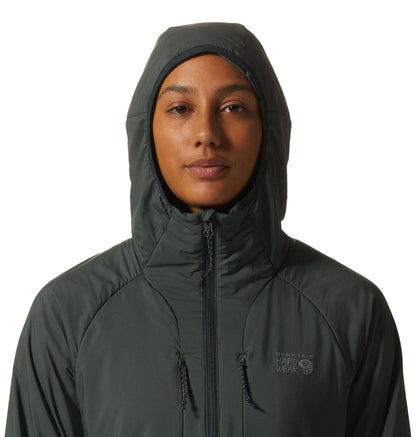 Image Showing Mountain Hardwear Women's KOR Airshell Warm Jacket - Product Type Jacket - Buy Now $290.00 - Adventure Gear from Global Trekker