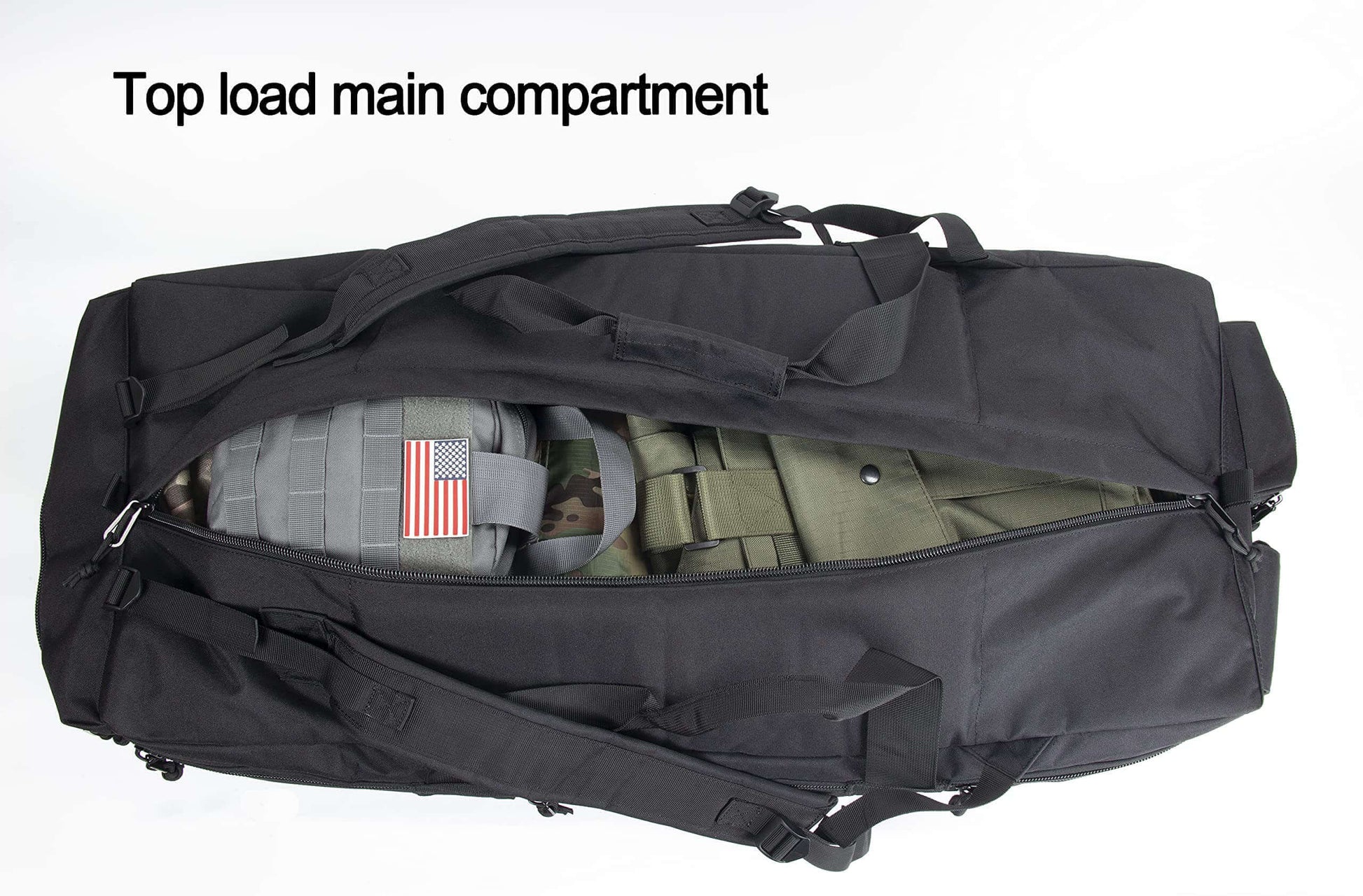 Image Showing Large Military Duffle Bag Tactical Gear Load Out Bag Deployment Cargo Bag - Product Type Duffel Bag - Buy Now $91.34 - Adventure Gear from Global Trekker