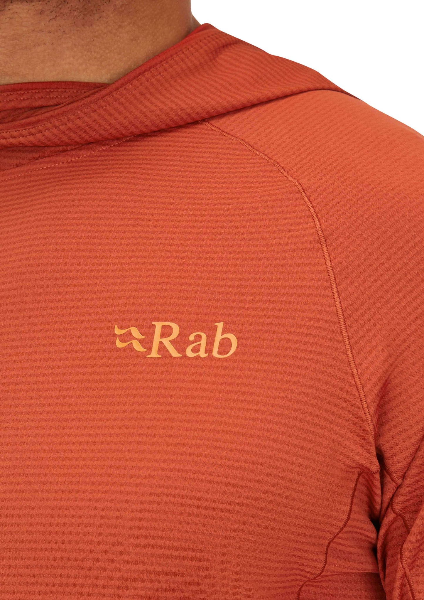 Image Showing Rab Men's Sonic Hoody - Lightweight Breathable Baselayer Shirt for Hiking & Trail Running - Product Type Men's Baselayer Shirt - Buy Now $101.50 - Adventure Gear from Global Trekker