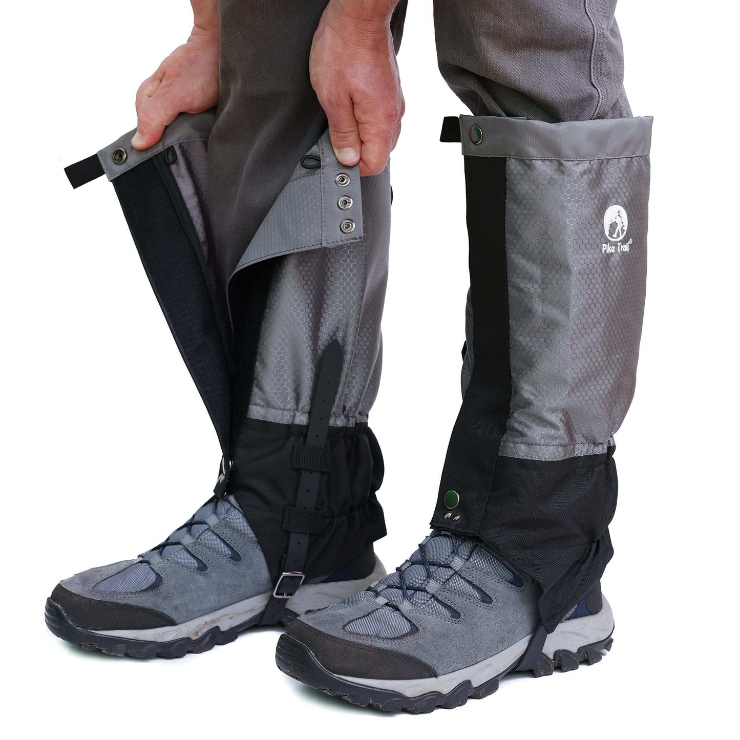 Image Showing Pike Trail Waterproof Adjustable Leg Gaiters: for Hiking in Mud, Sand, and Snow - Product Type Gaiters - Buy Now $66.98 - Adventure Gear from Global Trekker