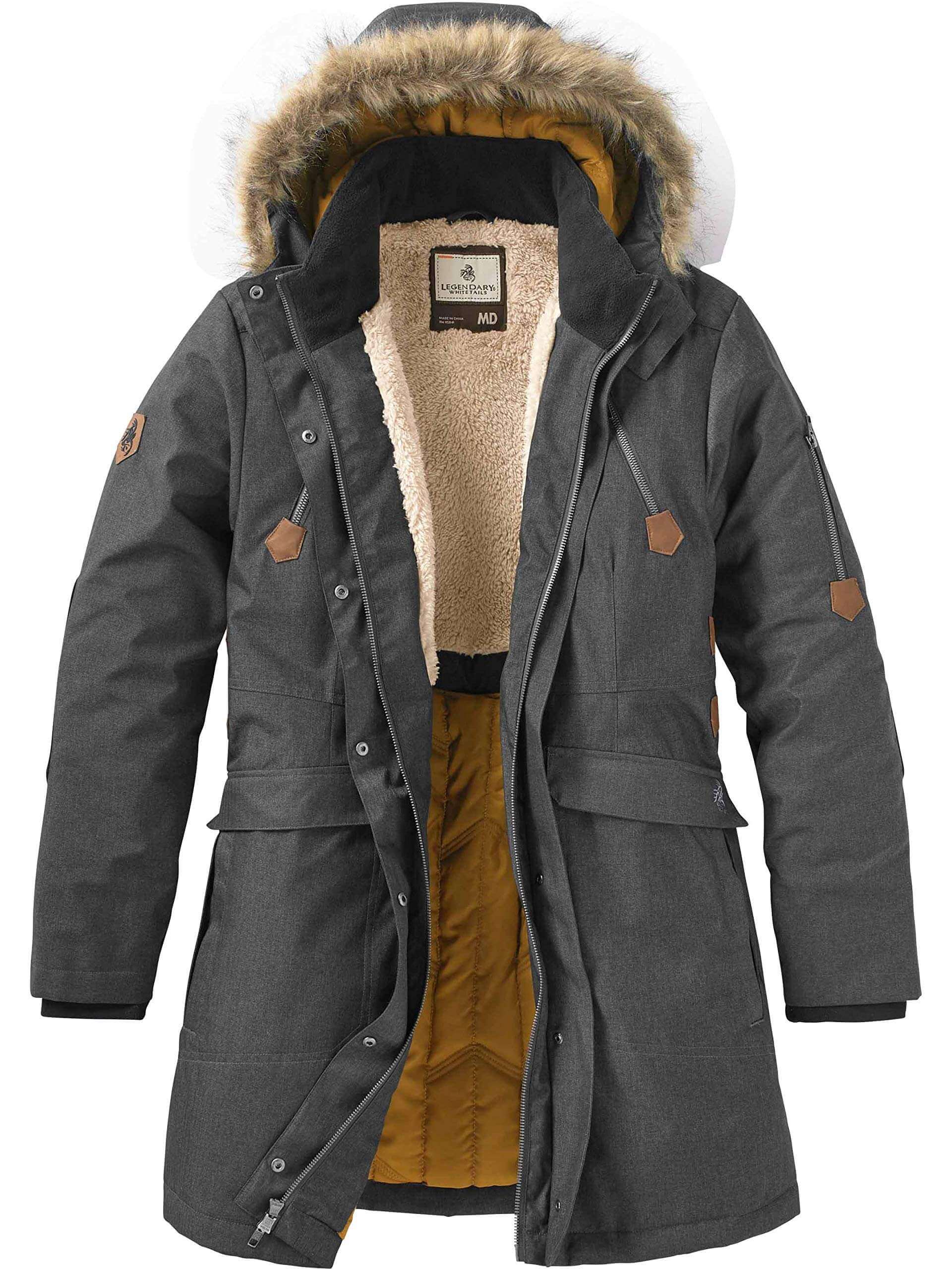 Image Showing Legendary Whitetails Women's Waterproof Anchorage Parka Winter Coat with Durable Removable Hood - Product Type Women's Parka - Buy Now $188.49 - Adventure Gear from Global Trekker