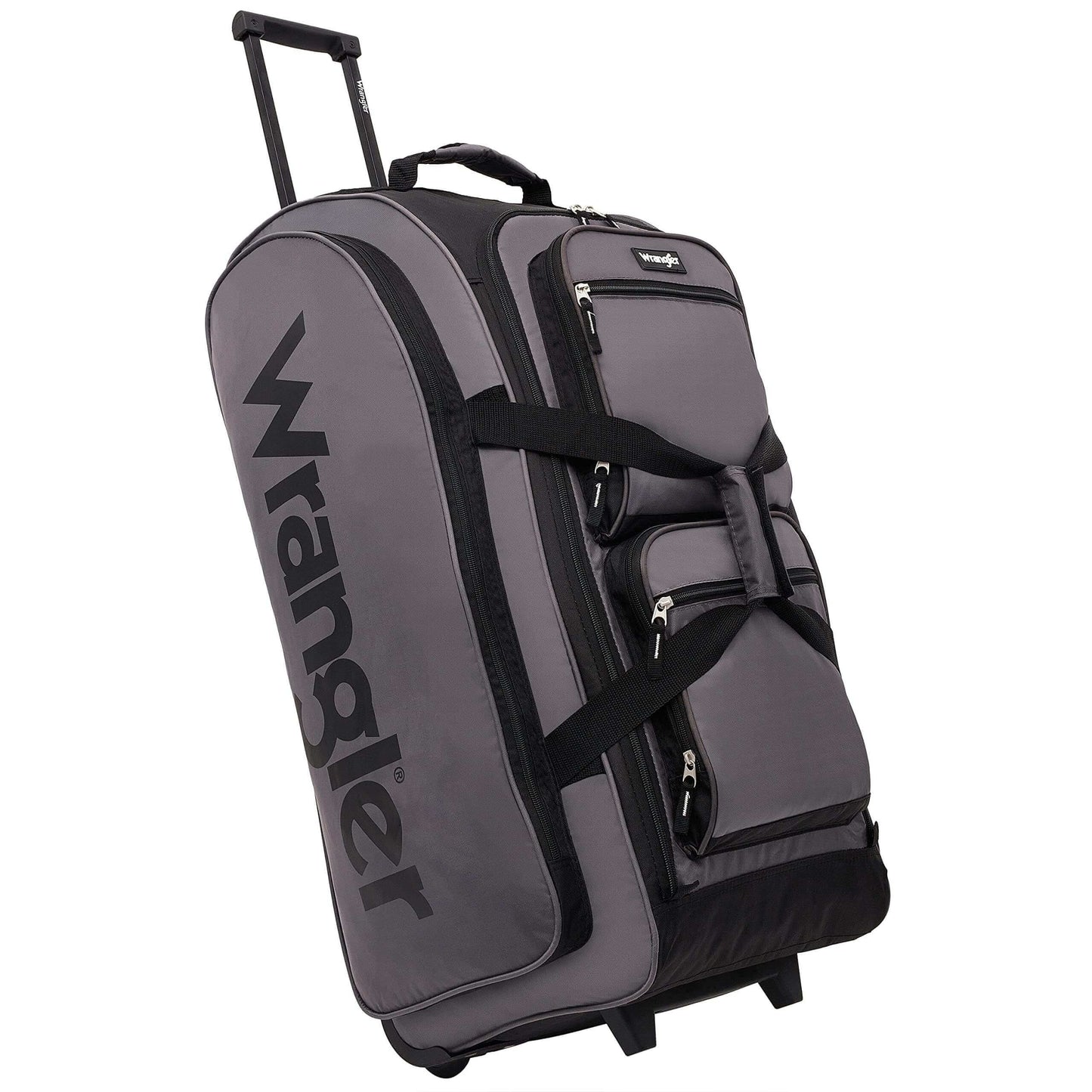 Image Showing Wrangler 30" Wesley Rolling Duffel Bag - Product Type Duffel Bag - Buy Now $63.80 - Adventure Gear from Global Trekker