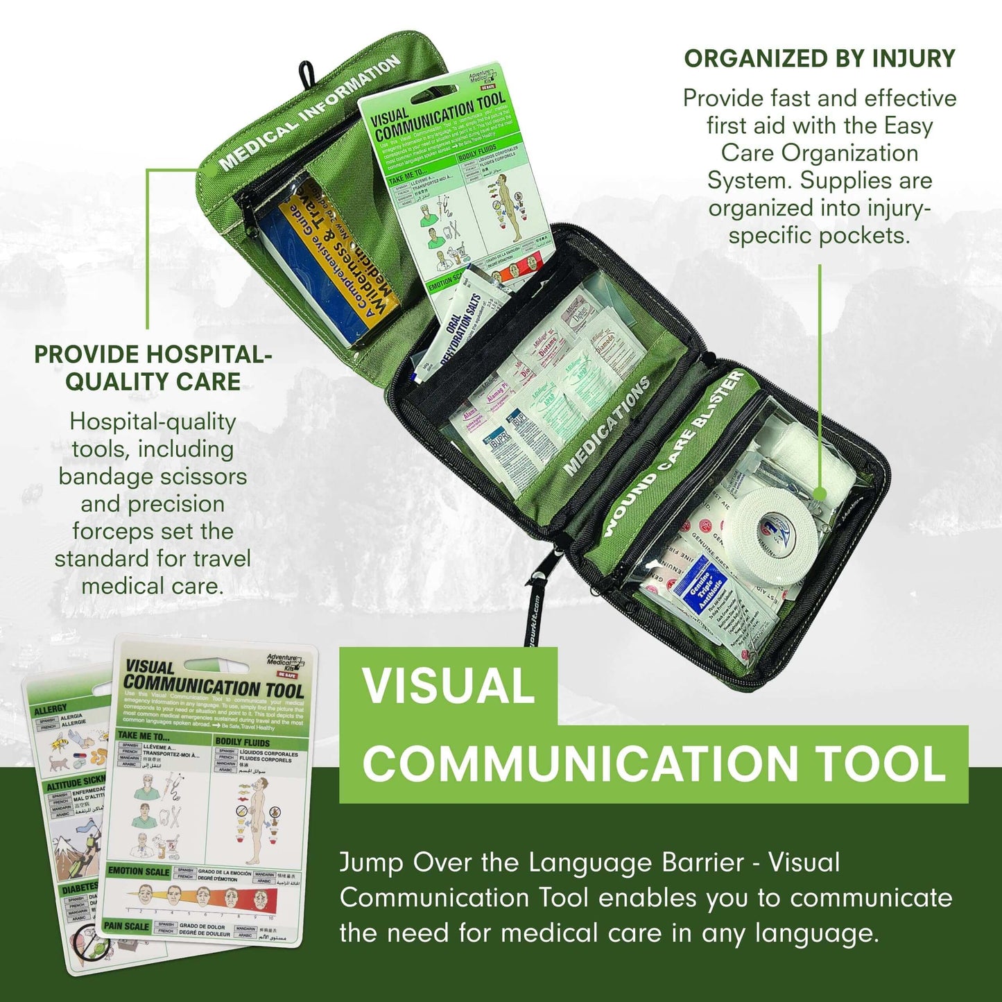 Image Showing Adventure Medical Kits World Travel First Aid Medical Supply Kit - Product Type First Aid Kit - Buy Now $130.49 - Adventure Gear from Global Trekker