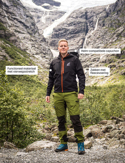 Image Showing RevolutionRace Men’s Hiball Jacket, Ventilated and Water Repellent Jacket for All Outdoor Activities - Product Type Jacket - Buy Now $230.55 - Adventure Gear from Global Trekker