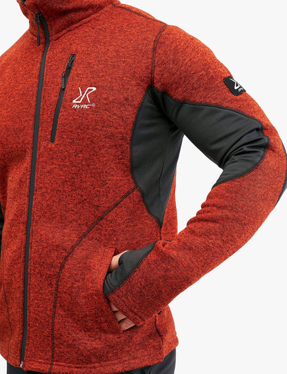 Image Showing RevolutionRace Men's Fusion Fleece, Fleece Jacket Perfect for Hiking - Product Type Jacket - Buy Now $114.55 - Adventure Gear from Global Trekker