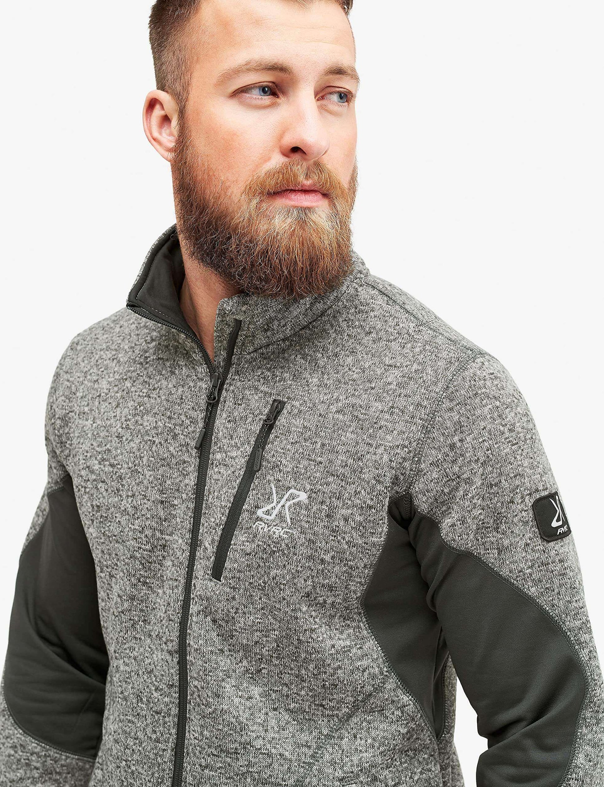 Image Showing RevolutionRace Men's Fusion Fleece, Fleece Jacket Perfect for Hiking - Product Type Jacket - Buy Now $114.55 - Adventure Gear from Global Trekker